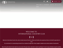 Tablet Screenshot of internationalcc.com